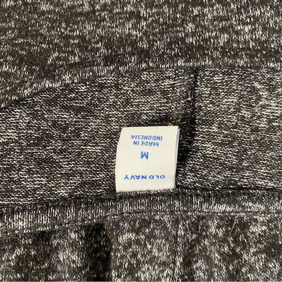 NWT Old Navy plush knit swing dress Chic charcoal grey Long Sleeve medium - Picture 6 of 8